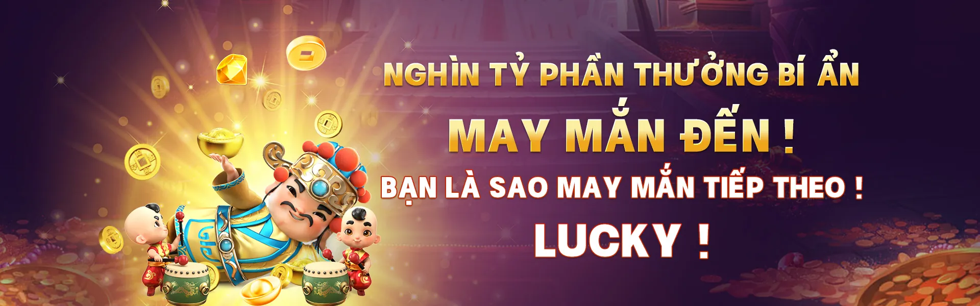 Hình ảnh chính slot game 68win1 login với biểu tượng may mắn và tiền vàng